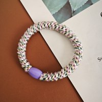 100 couleurs, accessoires pour cheveux colorés personnalisés, attaches élastiques pour cheveux à maintien fort, attaches pour cheveux en nylon