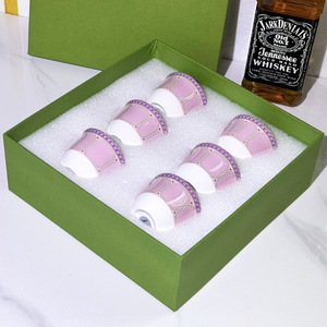 Tazzina da Caffè Turco Design Cigno Europeo in Fine Bone China, Mini Tazza per Espresso e Tè, Bestseller in Medio Oriente - Product Image 3