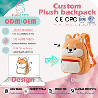 Sac à dos esthétique personnalisé en PVC avec doublure en sherpa et coton, rembourrage en mousse de caoutchouc, pour unisexe, sac de mode pour Halloween