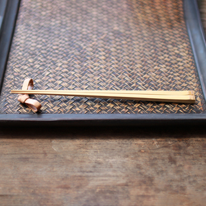 Venta al por mayor de palillos japoneses de lujo lindo estilo Sushi cubiertos de bambú reutilizable de lujo cocina regalo desechable cocina china - Product Image 5