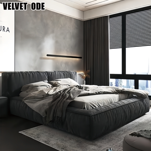 Luxurious Modern Hydraulic Storage <strong>Bed</strong> Frame King Size Lift up Design for <strong>Underbed</strong> Organization Soft <strong>Bed</strong> &amp; Comfortable - Product Image 1