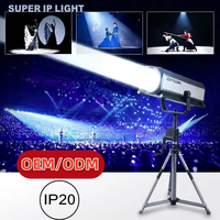 Luz de Seguimiento LED de 1000W 3 ° -7 °   Iluminación LED Zoom de Alta CRI Ra93 DMX512 RDM para Escenarios, Luces con Efecto DJ para Bodas, Teatro y Espectáculos