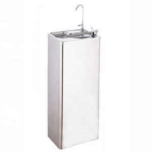 Okul paslanmaz çelik soğuk su çeşmesi elektrik güç kaynağı standı kurulum açık içme su çeşmesi - Product Image 2