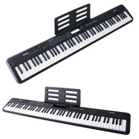 88-Key Digital Piano MIDI Keyboard Synthesizer Customizable Home Studio Piano High-Performance Electric Keyboard with MIDI/USB