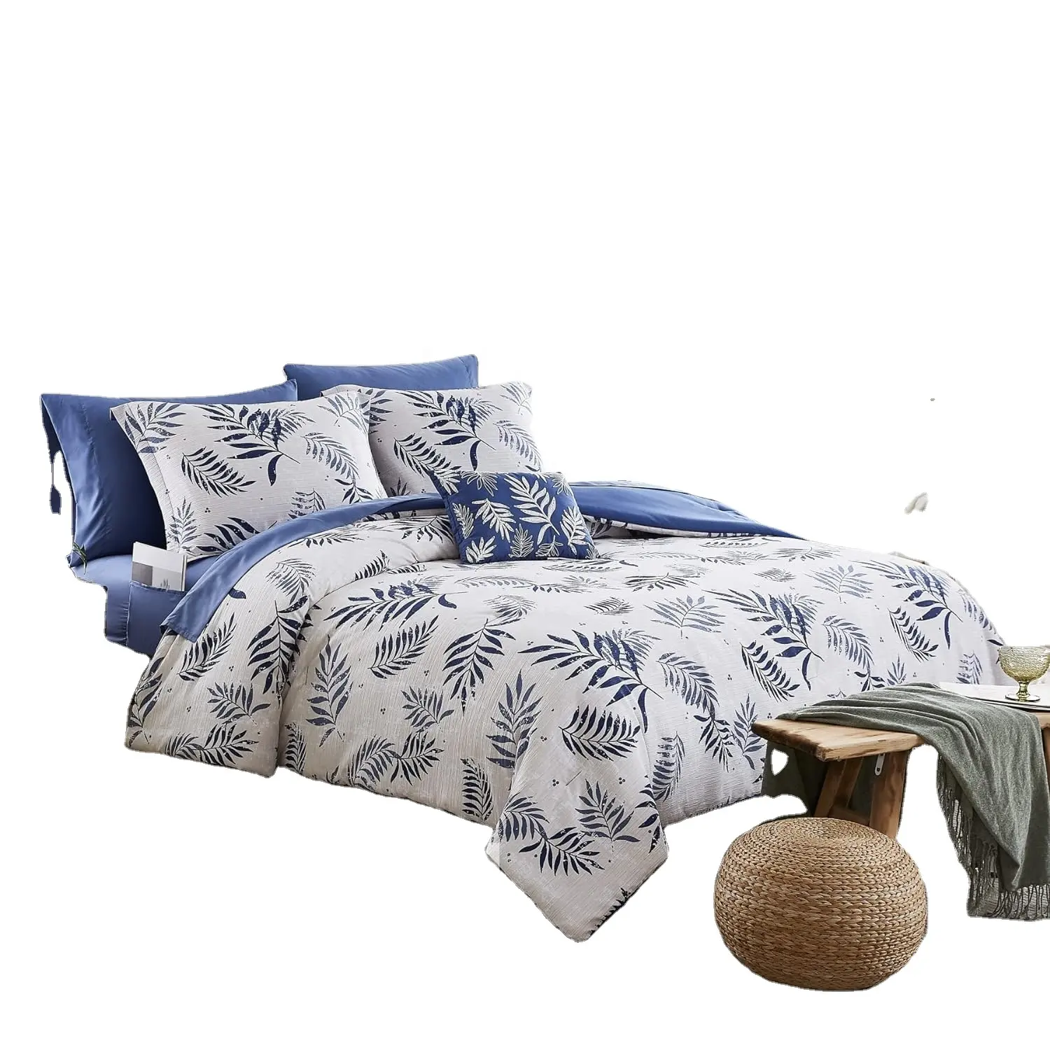 New design duvet bedding bedroom queen bed quilt cover set pillow uk size quilt cover