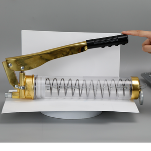 Pistola de Grasa de Aleación Tipo Cremallera |   Herramienta de Lubricación <span class=keywords><strong>Manual</strong></span> a Prueba de Fugas con Diseño de Fácil Extracción para Maquinaria, Camiones, Equipos, Bricolaje, OEM - Product Image 2