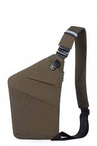 Échantillon gratuit, vente en gros, sac bandoulière en tissu imperméable à l'eau, broderie en nylon, mode homme et femme, pas cher - Product Image 3