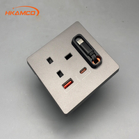 20W Hızlı Şarjlı Duvar USB Prizi Evrensel Cep Telefonu Şarj Prizi Çok Fonksiyonlu Duvar Prizi