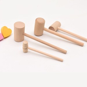 Petit mini maillet en bois marteau animaux <span class=keywords><strong>jouets</strong></span> et accessoires en bois artisanat gâteau outils crabe <span class=keywords><strong>smith</strong></span> chassant marteau pour chocolat - Product Image 5