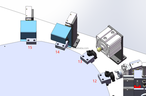 Control de flujo de válvula Ahorro de agua Control de flujo de agua Máquina de ensamblaje de control de flujo para riego agrícola - Product Image 3
