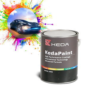Keda 1K Acrylic Metallic Automotive Basecoat for Car Body Refinishing Fast Drying - Product Image 2