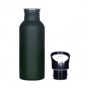 Custom 500ml 750ml Promotional Single Wall Stainless <b>Steel</b> Sport Water <b>Bottle</b> With Straw - Product Image 2