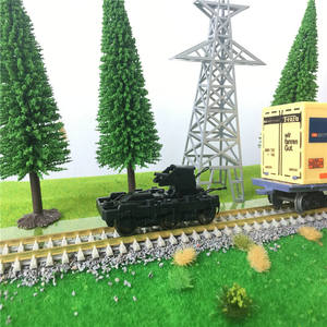 โมเดลรถไฟของเล่นสำหรับเด็กทุกเพศแบบ DIY ขนาด1:87อุปกรณ์เสริมช่วงล่างรถไฟแบบสากล - Product Image 6