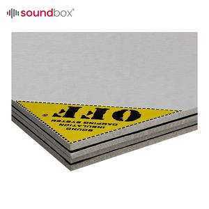 Superstarke Schall dämm platte Sandwich Feuerfeste akustische Holz verbund vibrations dämpfung und Schall dämm platte - Product Image 6