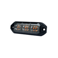6-LED Kühlergrill-Seitenmarkierungsleuchten 10-30V LKW-Anhänger-Umrissleuchte 9 Blitzmodi Auto-Rücklicht Brems-Blinkleuchte