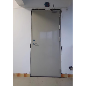 Puerta ignífuga moderna personalizada, puertas de <span class=keywords><strong>escape</strong></span> de emergencia resistentes al fuego de acero, puertas con clasificación contra incendios de 30/<span class=keywords><strong>60</strong></span>/90/120 minutos con ventanas - Product Image 3