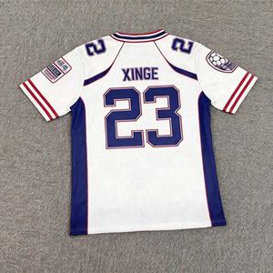 T-shirt Boxy en Maille Imprimée, Vente en Gros Usine OEM/ODM, Nouvelle Collection Streetwear 2026, 100% Polyester, T-shirt Maillot de Football Homme Imprimé DTG - Product Image 2