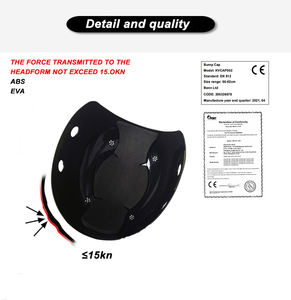 ANT5PPE Helm Ringan Anti Benturan BUMP PE Plastik Cangkang Dalam Pelindung Kepala Bengkel Bantalan Keamanan Katun Helm Keras - Product Image 5