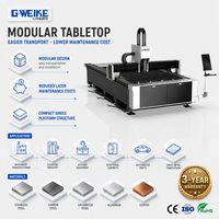 Mesin Pemotong Laser Fiber LF3015 3000W Tipe Gantry Cypcut Hiwin AI Smart Nesting Produktivitas Tinggi Berpendingin Air untuk Logam