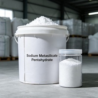 Métasilicate de sodium pentahydraté CAS 10213-79-3 Poudre de qualité industrielle pour le traitement de l'eau et l'industrie du bâtiment