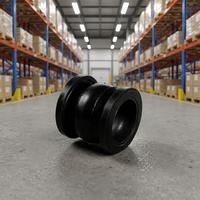 Connecteur flexible en caoutchouc sphérique EPDM DN600 (24") PN25 à bride pour système de tuyauterie chimique