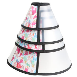 Bozales protectores para mascotas, collares de PVC transparentes, antiladridos, antilamidas, cubierta inteligente para la cabeza para gatos y perros - Product Image 1