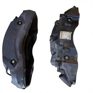 Calibradores de Freno Delanteros de Cuatro Pistones de Alta Calidad Aptos para Porsche Cayenne 17-23 9Y0615123 9Y0615124 958351421 - Product Image 1