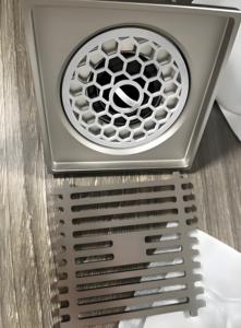 Ống thoát <span class=keywords><strong>s</strong></span>àn nhà tắm bằng thép không gỉ thiết kế hiện đại, lưu lượng lớn, chống mùi, nắp đậy kép, dùng được cho nhà ở và khách <span class=keywords><strong>s</strong></span>ạn - Product Image 2