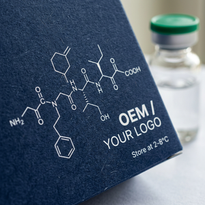 Professional Single-Vial Clinical Peptide Folding Packaging Box with Protective Blister Tray for High-Value Research Sampling - Product Image 4