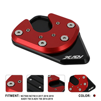 Jfg-Tapis d'extension de pied pour HONDA NC750X NC 750X NC750 X
