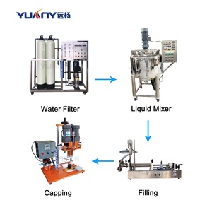 Chất Lượng Cao Bán Tự Động Xà Phòng Lỏng Dây Chuyền Sản Xuất Cosmetica-Hiệu Quả Cho Các Doanh Nghiệp Nhỏ Khí Nén 500Ml Dầu Gội Đầu Dầu - Product Image 1