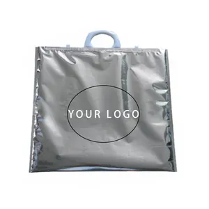 露天广场食品冷藏袋回收铝箔保温冷藏袋保持凉爽塑料袋