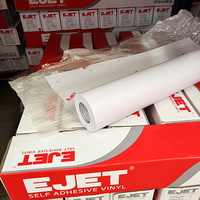Rouleau Adhésif Imprimable Blanc Vinyle Brillant Mat pour Imprimante Éco-Solvant PVC Autocollant