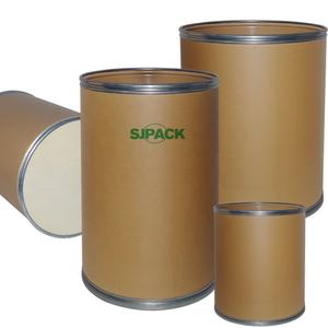 Barril de Papel Personalizado al por Mayor con Anillo de Acero, Barril de Fibra - Product Image 1