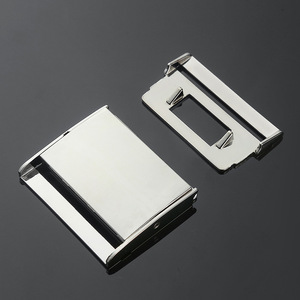 Sliding Buckle Alloy Metal Bag Accessory Durable For <b>Backpack</b> Waist Belt Shoulder <b>Strap</b> Adjustment - Product Image 1