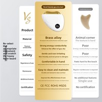 Nouvel Arrivage Planche de Gua Sha Électrique Intelligente USB Transfrontalière pour Massage Facial et Huile de Beauté avec Chauffage Intelligent et Vibration à Température Contrôlée