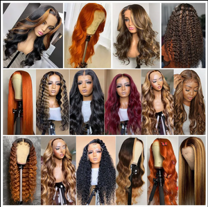 Peluca rizada sin costuras con parte en V, pelucas rizadas sin pegamento, cabello brasileño virgen, cutícula alineada, compra a granel, pelucas de cabello humano para mujeres negras - Product Image 6