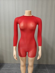 FF1475 2026 Hot Sale Body Stockings da Donna Sexy Super Elastici Lucidi Effetto Olio Aderenti al Ginocchio, <span class=keywords><strong>Tuta</strong></span> Trasparente da Discoteca - Product Image 6