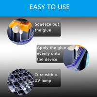 Peelable Protective Glue for Glass Easy Peel Residue Free Temporary Protection Coating for Processing Transport and Storage