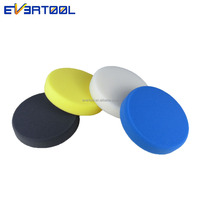 EVERTOOL-Tampon de polissage automatique pour voiture, 4 pièces, 150mm, machine à polir à la main, surface plate, produits d'entretien de la peinture et de la cire