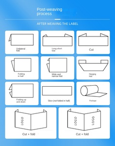 <span class=keywords><strong>Etichette</strong></span> <span class=keywords><strong>Tessute</strong></span> Personalizzate con Logo, Tag di Cura, Bordo Tagliato al Laser, Pieghevoli, Dimensioni Personalizzate, Lavabili - Prezzo di Fabbrica per Abbigliamento - Product Image 4