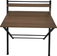 Mobilier de bureau intelligent en bois et métal réglable en hauteur Bureau d'ordinateur simple