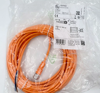 IFM EVT002 nouveau câble de capteur 5 broches femelle M12 250VAC 300VDC 10m longueur automatisation industrielle PLC contrôleur de programmation