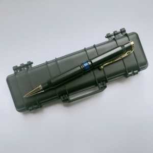 Bullet Style Man Tactical Pen Heavy Brass Cool Matte Black Personalized Ball Pen for <strong>Teacher</strong> Boyfriend 4S Club Business Farther - Product Image 4