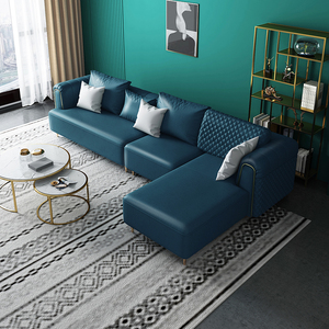 <span class=keywords><strong>Divan</strong></span>-muebles dorados de lujo para sala de estar, diseño moderno y <span class=keywords><strong>barato</strong></span>, 3 + 1 asientos, de tela verde - Product Image 1
