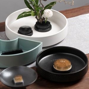 Vente en gros de grenouille fleur Kenzan en cuivre <span class=keywords><strong>Porte</strong></span>-épingle robuste pour arrangements floraux Décoration de mariage avec emballage dans une boîte cadeau - Product Image 5