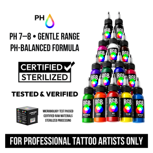 Pigmento Orgánico para Tatuajes 1oz 30ml 14 Colores Juego de Tinta para Tatuajes Hawink de Alta Calidad Personalizable - Product Image 2