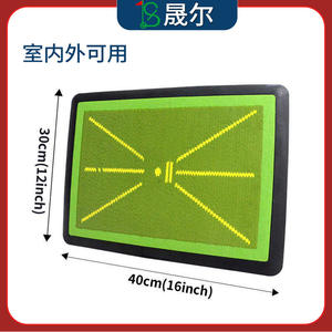 Tapete de golf Ss con base de goma, almohadilla de lentejuelas mejorada, lentejuelas reemplazables, ayuda de entrenamiento para uso en interiores y exteriores - Product Image 4