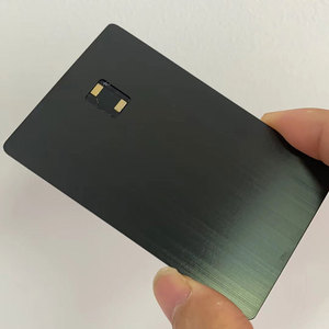 Cartão de Crédito Metálico com Interface Dupla NFC Contactless, Acabamento Fosco Preto, Prata, Dourado, Rosé, Espelhado, com Função Tap to Pay, Hico e Painel para Assinatura - Product Image 3