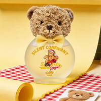 Parfum d'été pour les vacances à la plage, ours en peluche mignon, brume parfumée, eau de parfum liquide longue durée, écologique, frais pour femmes et filles